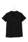 under bar アンダーバー 【under bar Limited】V-Neck S/S Silver Cross{-AGS}