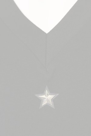 画像5:  {SOLD} under bar アンダーバー 【under bar Limited】V-Neck S/S Silver Star{-AGS}