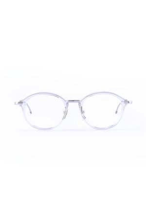 画像1: THOM BROWNE トムブラウン THOM BROWNE ROUND EYEGLASSES{E-}{-BFS}