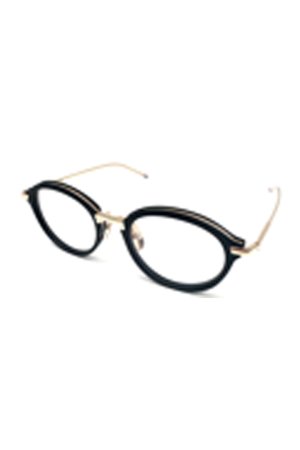 画像1: THOM BROWNE トムブラウン THOM BROWNE ROUND EYEGLASSES{E-}{-BFS}