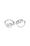 THOM BROWNE トムブラウン THOM BROWNE ROUND EYEGLASSES{E-}{-BFS}