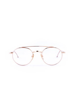 画像1: THOM BROWNE トムブラウン THOM BROWNE OVAL EYEGLASSES{E-}{-BFS}