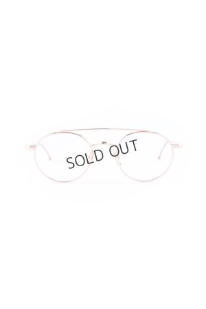 画像1: {SOLD}THOM BROWNE トムブラウン THOM BROWNE OVAL EYEGLASSES{E-}{-BFS}
