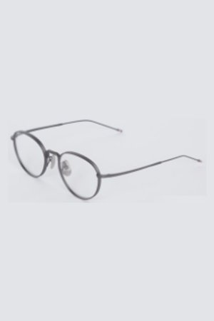 画像1: THOM BROWNE トムブラウン THOM BROWNE ROUND EYEGLASSES{E-}{-BFS}