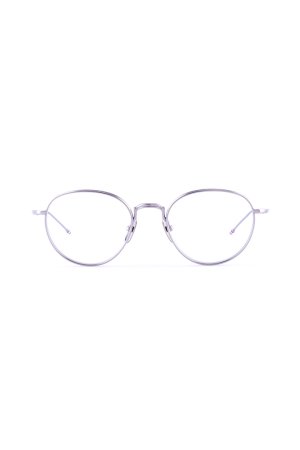 画像1: THOM BROWNE トムブラウン THOM BROWNE ROUND EYEGLASSES{E-}{-BFS}