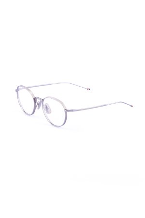 画像2: THOM BROWNE トムブラウン THOM BROWNE ROUND EYEGLASSES{E-}{-BFS}