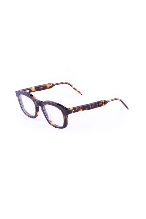 画像2: THOM BROWNE トムブラウン THOM BROWNE RECTANGULAR EYEGLASSES{E-}{-BFS}