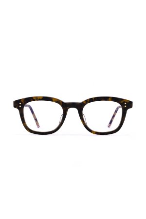 画像1: THOM BROWNE トムブラウン THOM BROWNE RECTANGULAR EYEGLASSES{E-}{-BFS}