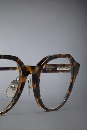 画像3: THOM BROWNE トムブラウン THOM BROWNE OVAL EYEGLASSES IN ACETATE{E-}{-BFS}
