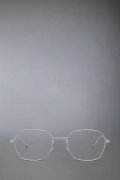 THOM BROWNE トムブラウン THOM BROWNE RECTANGULAR EYEGLASSES IN TITANIUM{E-}{-BFS}