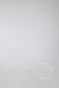 THOM BROWNE トムブラウン THOM BROWNE RECTANGULAR EYEGLASSES IN TITANIUM{E-}{-BFS}