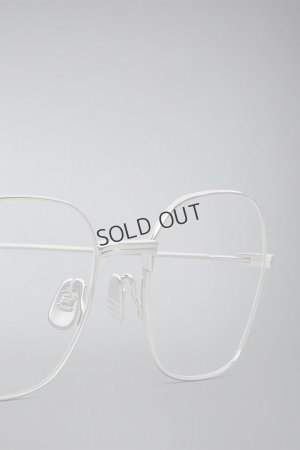 画像3: THOM BROWNE トムブラウン THOM BROWNE RECTANGULAR EYEGLASSES IN TITANIUM{E-}{-BFS}