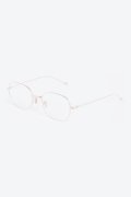   THOM BROWNE トムブラウン THOM BROWNE RECTANGULAR EYEGLASSES IN TITANIUM{E-}{-BFS}