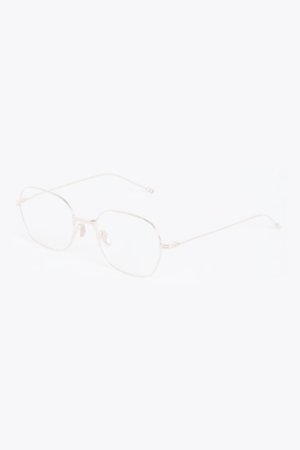 画像1:  {SOLD} THOM BROWNE トムブラウン THOM BROWNE RECTANGULAR EYEGLASSES IN TITANIUM{E-}{-BFS}
