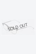 THOM BROWNE トムブラウン THOM BROWNE OVAL EYEGLASSES IN ACETATE AND TITANIUM{E-}{-BFS}