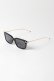 画像2: THOM BROWNE トムブラウン THOM BROWNE RECTANGULAR SUNGLASSES{E-}{-BFS} (2)