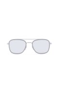   THOM BROWNE トムブラウン THOM BROWNE RECTANGULAR AVIATOR SUNGLASSES{E-}{-BFS}