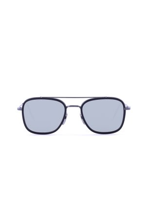 画像1: THOM BROWNE トムブラウン THOM BROWNE RECTANGULAR AVIATOR SUNGLASSES{E-}{-BFS}