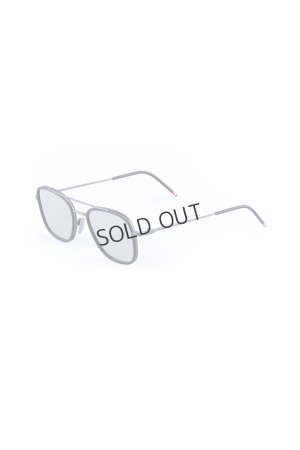 画像2: {SOLD}THOM BROWNE トムブラウン THOM BROWNE RECTANGULAR AVIATOR SUNGLASSES{E-}{-BFS}