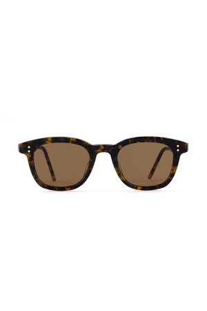 画像1: THOM BROWNE トムブラウン THOM BROWNE RECTANGULAR SUNGLASSES{E-}{-BFS}
