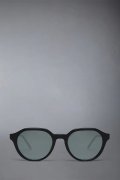 THOM BROWNE トムブラウン THOM BROWNE OVAL SUNGLASSES IN ACETATE{E-}{-BFS}