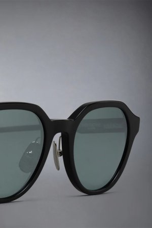 画像3: THOM BROWNE トムブラウン THOM BROWNE OVAL SUNGLASSES IN ACETATE{E-}{-BFS}