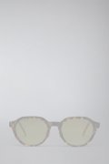   THOM BROWNE トムブラウン THOM BROWNE OVAL SUNGLASSES IN ACETATE{E-}{-BFS}