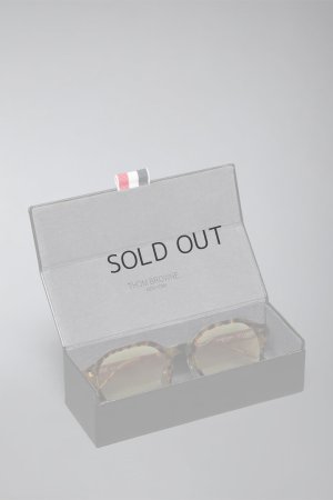 画像4: {SOLD}THOM BROWNE トムブラウン THOM BROWNE OVAL SUNGLASSES IN ACETATE{E-}{-BFS}