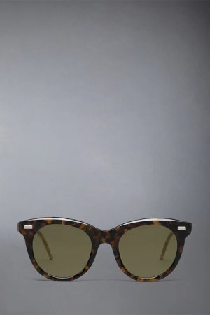 画像1: THOM BROWNE トムブラウン THOM BROWNE CATEYE SUNGLASSES IN ACETATE{E-}{-BFS}