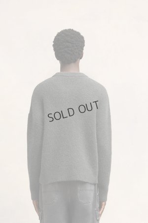 画像5: {SOLD}AMI アミ オフホワイト Ami de Coeur クルーネック セーター{-BDA}