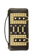 vermilion×under bar ヴァーミリオン×アンダーバー 【under bar Limited】STUDS CLUTCH LONG WALLET{-AGS}