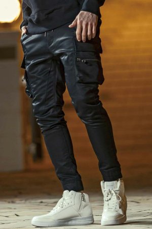 画像2: 1piu1uguale3 RELAX ウノピゥウノウグァーレトレ リラックス スリムカーゴパンツ{-BEA}