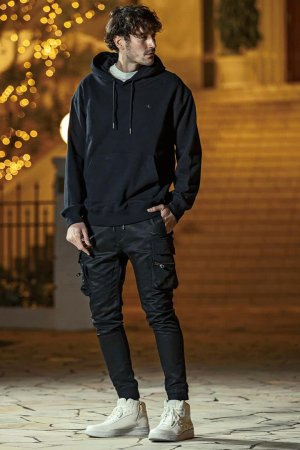 画像6: 1piu1uguale3 RELAX ウノピゥウノウグァーレトレ リラックス スリムカーゴパンツ{-BEA}