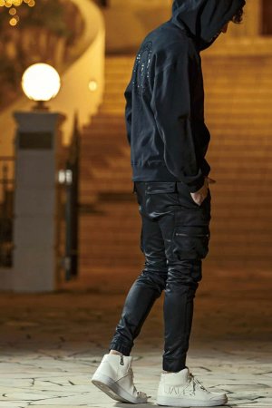 画像8: 1piu1uguale3 RELAX ウノピゥウノウグァーレトレ リラックス スリムカーゴパンツ{-BEA}