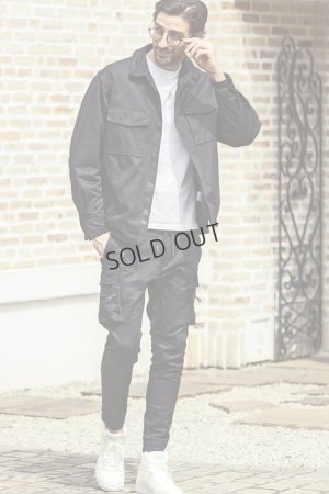 画像9: {SOLD}1piu1uguale3 RELAX ウノピゥウノウグァーレトレ リラックス スリムカーゴパンツ{-BEA}