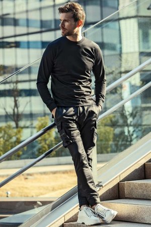 画像13: 1piu1uguale3 RELAX ウノピゥウノウグァーレトレ リラックス スリムカーゴパンツ{-BEA}