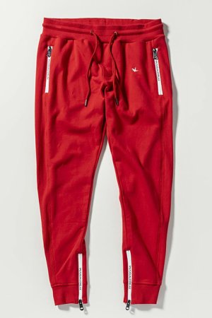 画像8: 【 40%OFF セール16,940円→10,164円】 1piu1uguale3 RELAX ウノピゥウノウグァーレトレ リラックス ジップロゴスウェットロングパンツ{-BDA}