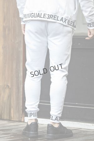 画像3: {SOLD}1piu1uguale3 RELAX ウノピゥウノウグァーレトレ リラックス ワイドスピンドルロゴスウェットパンツ{-BDA}