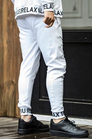 画像4: 【 40%OFF セール17,930円→10,758円】 1piu1uguale3 RELAX ウノピゥウノウグァーレトレ リラックス ワイドスピンドルロゴスウェットパンツ{-BDA}