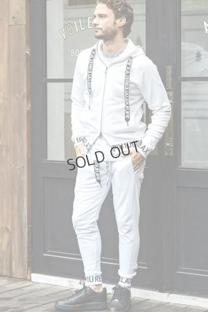 画像5: {SOLD}1piu1uguale3 RELAX ウノピゥウノウグァーレトレ リラックス ワイドスピンドルロゴスウェットパンツ{-BDA}