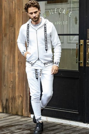 画像7: 【 40%OFF セール17,930円→10,758円】 1piu1uguale3 RELAX ウノピゥウノウグァーレトレ リラックス ワイドスピンドルロゴスウェットパンツ{-BDA}