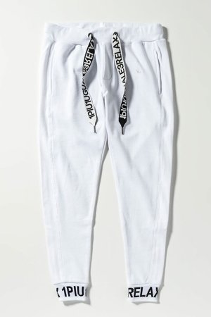 画像8: 【 40%OFF セール17,930円→10,758円】 1piu1uguale3 RELAX ウノピゥウノウグァーレトレ リラックス ワイドスピンドルロゴスウェットパンツ{-BDA}