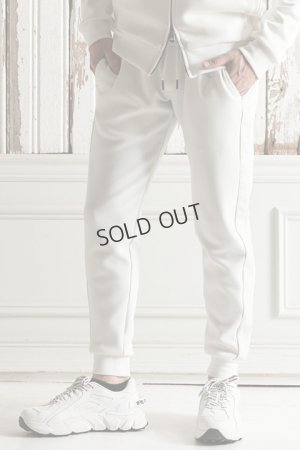 画像1: {SOLD}1piu1uguale3 RELAX ウノピゥウノウグァーレトレ リラックス レザーラインポンチロングパンツ{-BDA}