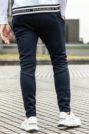 画像3: 【 40%OFF セール13,970円→8,382円】 1piu1uguale3 RELAX ウノピゥウノウグァーレトレ リラックス ポーラテック縦ロゴロングパンツ{-BDA}