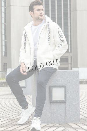 画像6: {SOLD}1piu1uguale3 RELAX ウノピゥウノウグァーレトレ リラックス ポーラテック縦ロゴロングパンツ{-BDA}