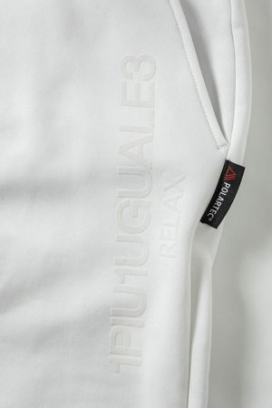 画像9: 【 40%OFF セール13,970円→8,382円】 1piu1uguale3 RELAX ウノピゥウノウグァーレトレ リラックス ポーラテック縦ロゴロングパンツ{-BDA}