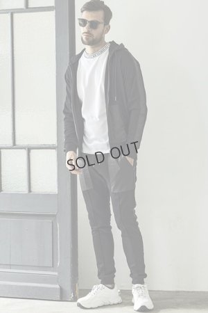 画像7: {SOLD}1piu1uguale3 RELAX ウノピゥウノウグァーレトレ リラックス ラインロゴコンビジョガーパンツ{-BDA}