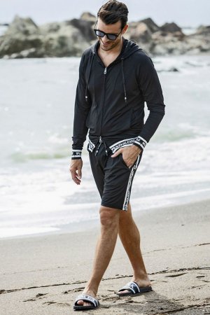 画像7: 【 30%OFF セール15,950円→11,165円】 1piu1uguale3 RELAX ウノピゥウノウグァーレトレ リラックス サイドロゴラッシュガードショーツ{-BES}