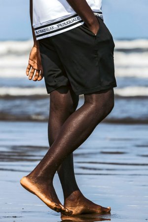 画像12: 【 30%OFF セール15,950円→11,165円】 1piu1uguale3 RELAX ウノピゥウノウグァーレトレ リラックス サイドロゴラッシュガードショーツ{-BES}