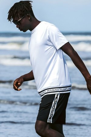 画像15: 【 30%OFF セール15,950円→11,165円】 1piu1uguale3 RELAX ウノピゥウノウグァーレトレ リラックス サイドロゴラッシュガードショーツ{-BES}